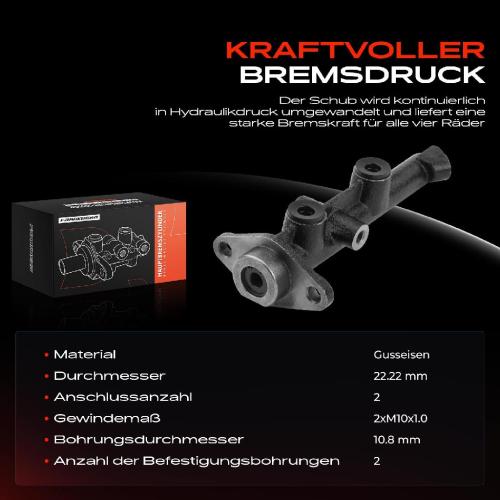 1x Hauptbremszylinder Bremszylinder für Volvo 240 P242 P244 P245 260 P262 P264 P265 Bild 1x Hauptbremszylinder Bremszylinder für Volvo 240 P242 P244 P245 260 P262 P264 P265
