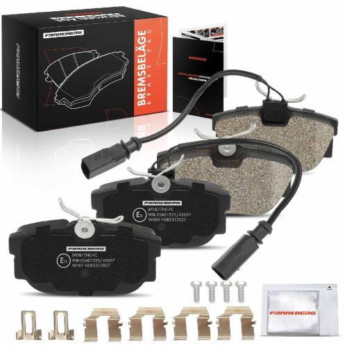 4x Bremsbeläge Hinterachse für VW Transporter IV Bus Kasten Pritsche/Fahrgestell 1990-2003 Bild 4x Bremsbeläge Hinterachse für VW Transporter IV Bus Kasten Pritsche/Fahrgestell 1990-2003