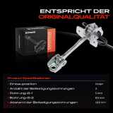 1x Türfeststeller Türfangband Türstopper Hinten für Opel Corsa C X01 2000-2009