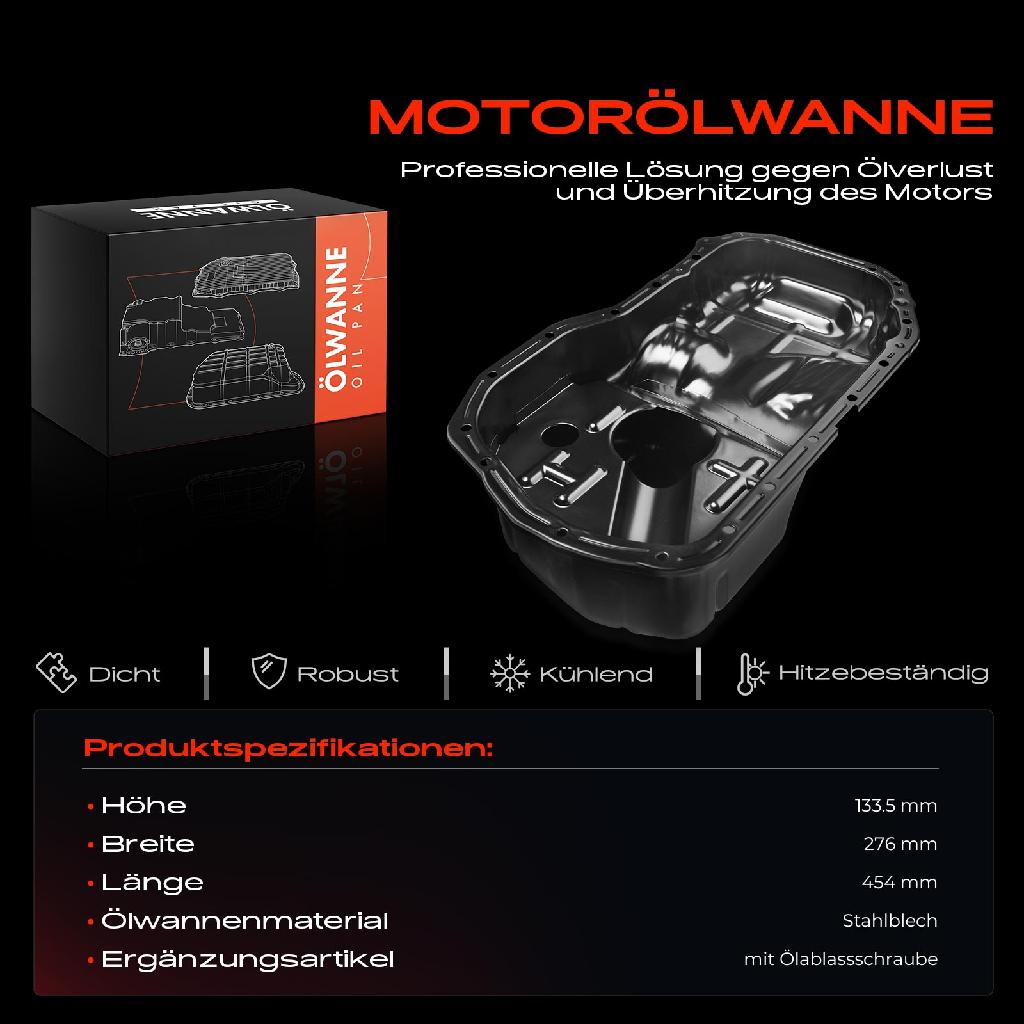 1x Ölwanne Motorölwanne für Mitsubishi Carisma DA Colt V Galant VI VIII EA