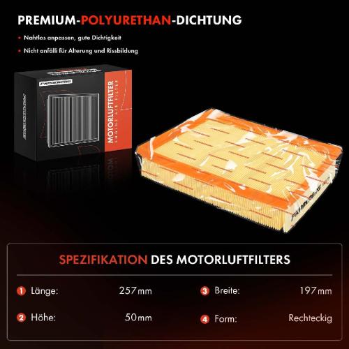 1x Luftfilter Filtereinsatz für Renault Laguna III BT0/1 KT0/1 Coupe Latitude L70 Bild 1x Luftfilter Filtereinsatz für Renault Laguna III BT0/1 KT0/1 Coupe Latitude L70