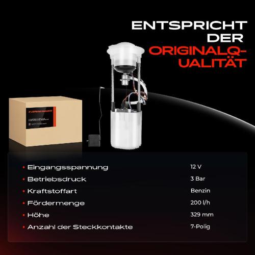 1x Kraftstoffpumpe für Audi Q5 8RB 2.0L 3.0L 2011-2017 Bild 1x Kraftstoffpumpe für Audi Q5 8RB 2.0L 3.0L 2011-2017