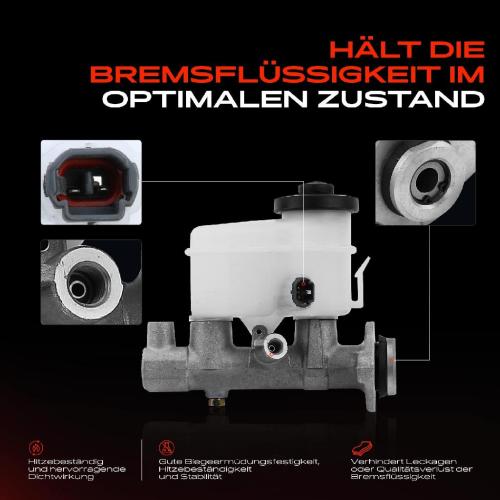 1x Hauptbremszylinder Bremszylinder für Toyota Corolla E11 Compact Liftback mit ABS Bild 1x Hauptbremszylinder Bremszylinder für Toyota Corolla E11 Compact Liftback mit ABS