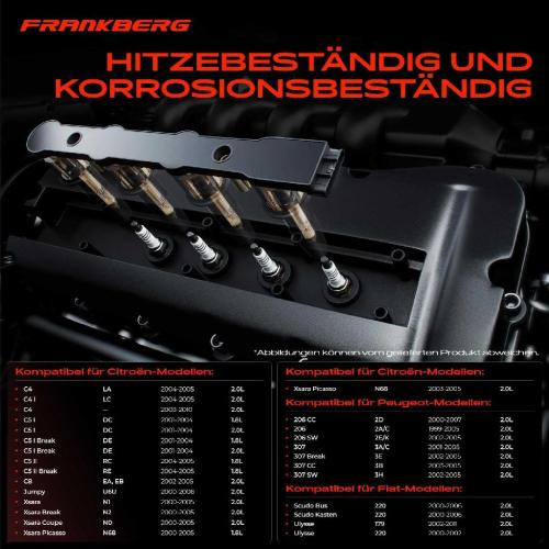 Frankberg 1x Zündmodul Zündspule für Citroën C4 Coupe I Stufenheck C5 Break II C8 Evasion MPV Jumpy Kasten Xsara Picasso Bild Frankberg 1x Zündmodul Zündspule für Citroën C4 Coupe I Stufenheck C5 Break II C8 Evasion MPV Jumpy Kasten Xsara Picasso