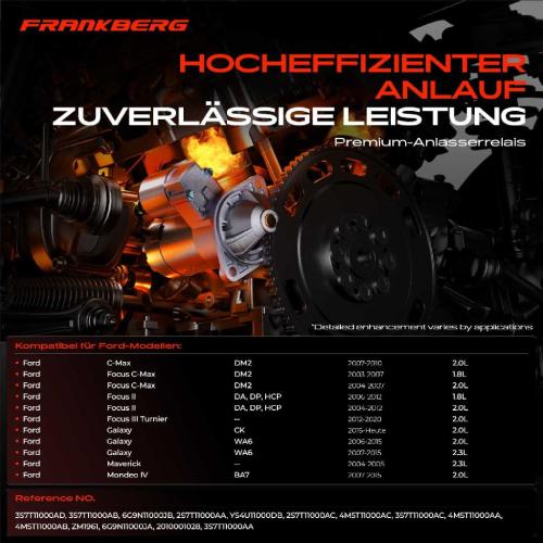 1x Magnetschalter Starter für Ford Transit Focus 2 3 Mondeo 4 5 Volvo C30 S40 V50 Bild 1x Magnetschalter Starter für Ford Transit Focus 2 3 Mondeo 4 5 Volvo C30 S40 V50