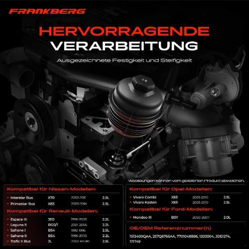 1x Ölfiltergehäuse Deckel für Renault Espace Master Ford Transit Nissan Primastar Bild 1x Ölfiltergehäuse Deckel für Renault Espace Master Ford Transit Nissan Primastar