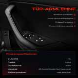 1x Türgriff Innenausstattung Hinten Rechts für BMW F34 F31 F30 F80 F33 F83