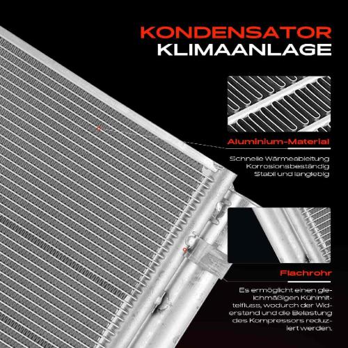 1x Kondensator Klimaanlage für KIA Soul II PS 1.6L 2.0L 2014-2023 Bild 1x Kondensator Klimaanlage für KIA Soul II PS 1.6L 2.0L 2014-2023