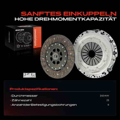 Frankberg 1x Kupplungssatz für Ford Galaxy WA6 Mondeo IV BA7 Mondeo IV Stufenheck Mondeo IV Turnier S-Max WA6 1.8L Bild Frankberg 1x Kupplungssatz für Ford Galaxy WA6 Mondeo IV BA7 Mondeo IV Stufenheck Mondeo IV Turnier S-Max WA6 1.8L