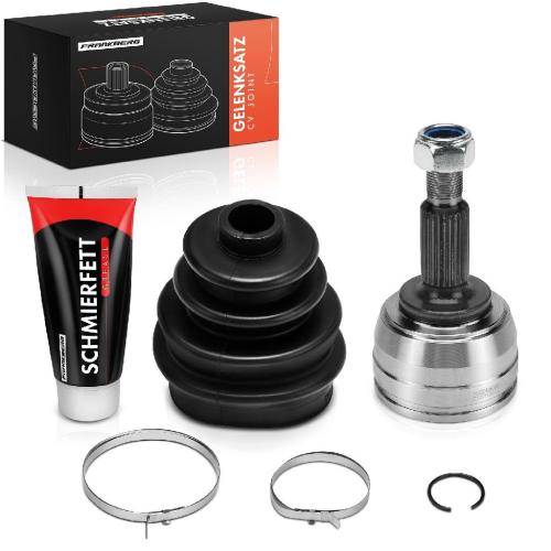 Frankberg 1x Antriebswelle Gelenksatz Vorderachse für Renault Grand Scénic 2 Megane Dacia Bild Frankberg 1x Antriebswelle Gelenksatz Vorderachse für Renault Grand Scénic 2 Megane Dacia