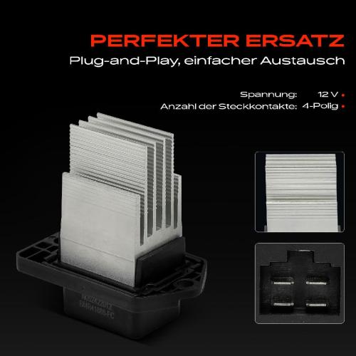 1x Widerstand Vorwiderstand Gebläsemotor für Hyundai Tucson TL TLE KIA Sorento III UM QLE Bild 1x Widerstand Vorwiderstand Gebläsemotor für Hyundai Tucson TL TLE KIA Sorento III UM QLE