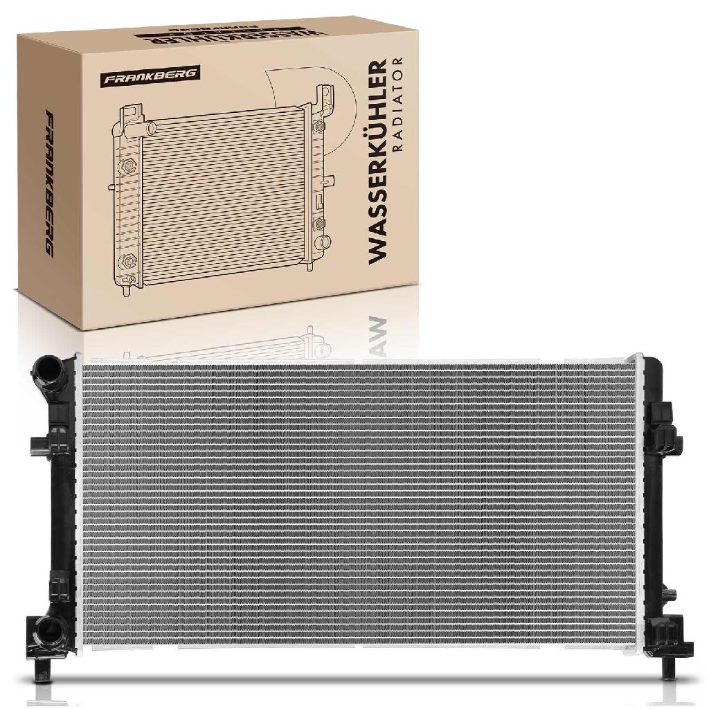 Frankberg 1x Kühler Wasserkühler Motorkühler für Audi A1 Skoda Rapid 1.6 TDi