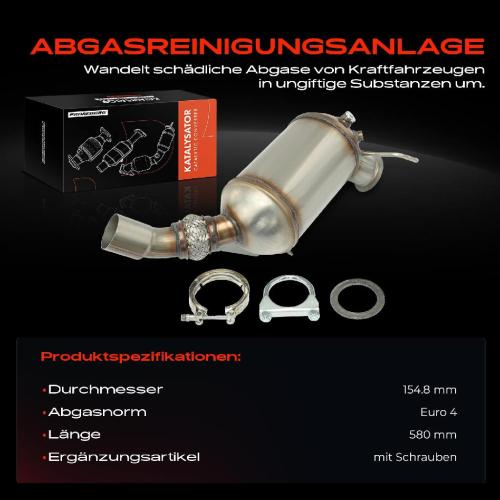 1x Partikelfilter für BMW 3er E90 3er Touring E91 2004-2012 Bild 1x Partikelfilter für BMW 3er E90 3er Touring E91 2004-2012