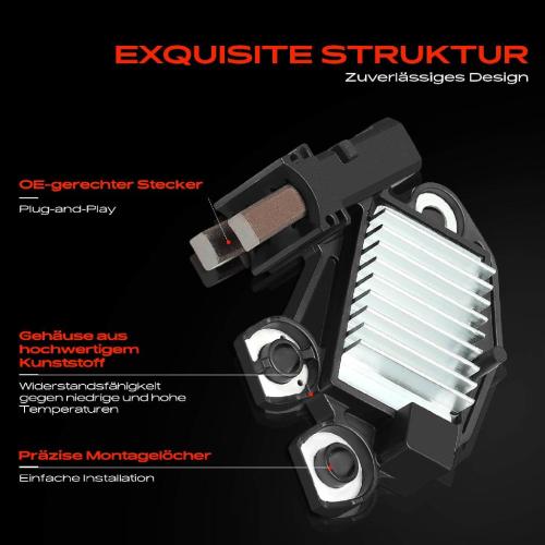 1x Lichtmaschinenregler Generatorregler für Citroën C5 I Fiat Peugeot 206 SW Lancia Bild 1x Lichtmaschinenregler Generatorregler für Citroën C5 I Fiat Peugeot 206 SW Lancia