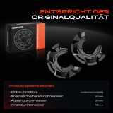 2x Ankerblech Bremsscheibe Vorderachse Beidseitig für Mini R55 R56 R57 R58 R59 Cooper 2006-2015