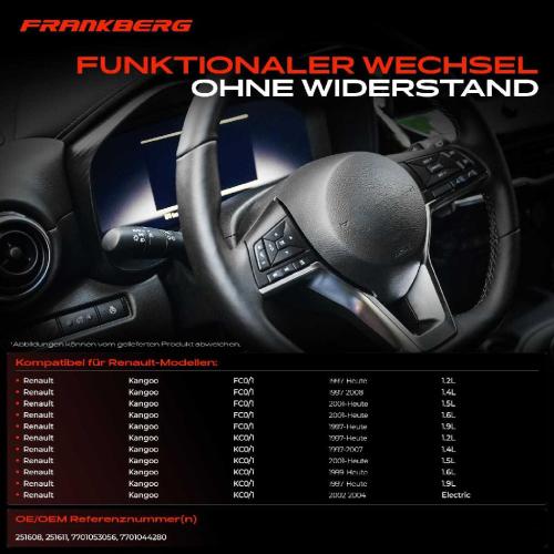 1x Kombischalter Lenkstockschalter für Renault Kangoo KC0/1 Express FC0/1 Bj ab 1997 Bild 1x Kombischalter Lenkstockschalter für Renault Kangoo KC0/1 Express FC0/1 Bj ab 1997