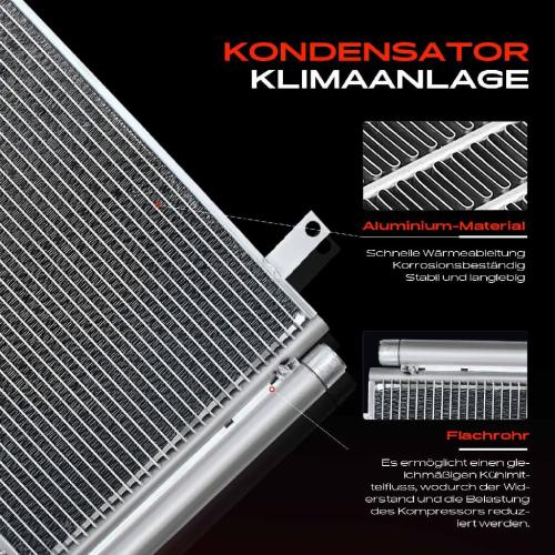 1x Kondensator Klimaanlage für Mazda 6 GG GY Hatchback Stufenheck Station 2002-2008 Bild 1x Kondensator Klimaanlage für Mazda 6 GG GY Hatchback Stufenheck Station 2002-2008