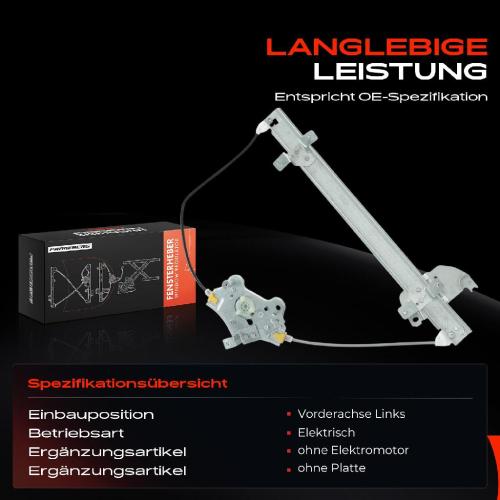 1x Fensterheber Vorne Links für Renault Twingo II CN0 ab 2007 Bild 1x Fensterheber Vorne Links für Renault Twingo II CN0 ab 2007