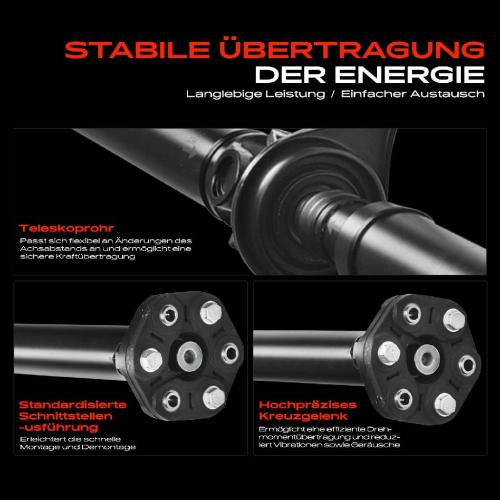 Frankberg 1x Kardanwelle Gelenkwelle Hinterachse für Mercedes-Benz C-Klasse W204 C-Klasse T-Model S204 Bild Frankberg 1x Kardanwelle Gelenkwelle Hinterachse für Mercedes-Benz C-Klasse W204 C-Klasse T-Model S204