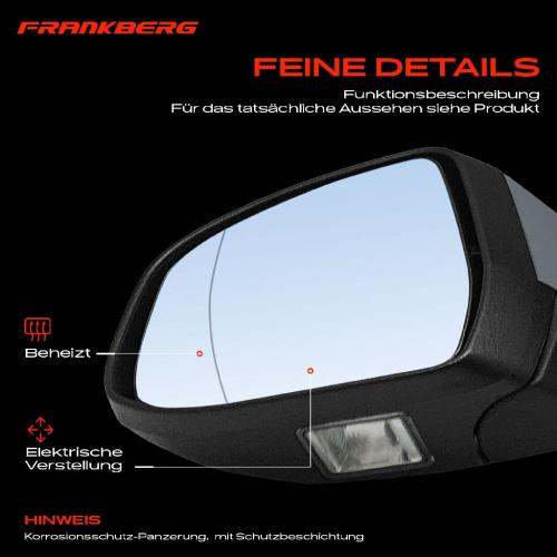 1x Außenspiegel Links für Ford Focus II DA DP HCP DB DH FCH DA DS FFS 2008-2012 Bild 1x Außenspiegel Links für Ford Focus II DA DP HCP DB DH FCH DA DS FFS 2008-2012