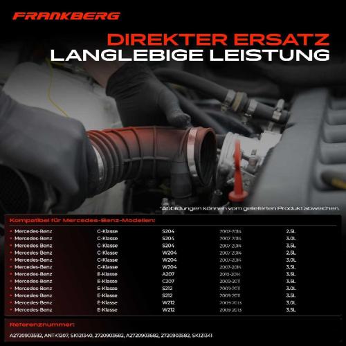 2x Ansaugschlauch, Luftfilter für Mercedes-Benz W204 C230 C300 W212 E350 S212 Bild 2x Ansaugschlauch, Luftfilter für Mercedes-Benz W204 C230 C300 W212 E350 S212