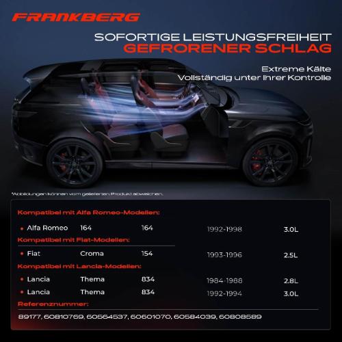 1x Klimakompressor für Alfa Romeo 164 Fiat Croma 154 Lancia Thema 834 Bild 1x Klimakompressor für Alfa Romeo 164 Fiat Croma 154 Lancia Thema 834