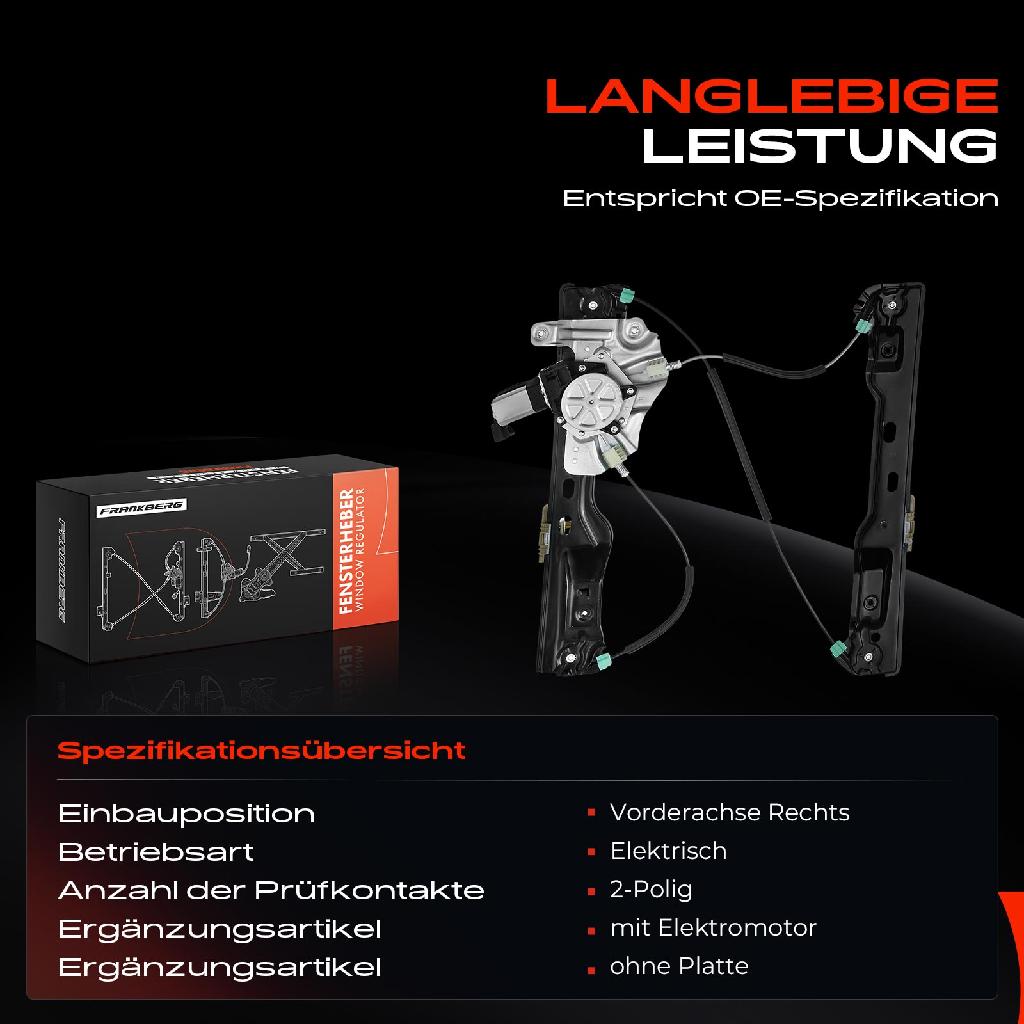 1x Fensterheber Vorne Rechts für Opel Astra J Caravan J P10