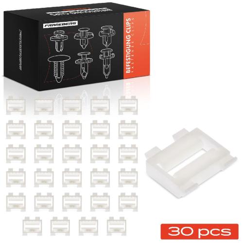Frankberg 30x Befestigungsclips Türleiste für Mercedes-Benz 124 190 W201 W124 S124 Bild Frankberg 30x Befestigungsclips Türleiste für Mercedes-Benz 124 190 W201 W124 S124