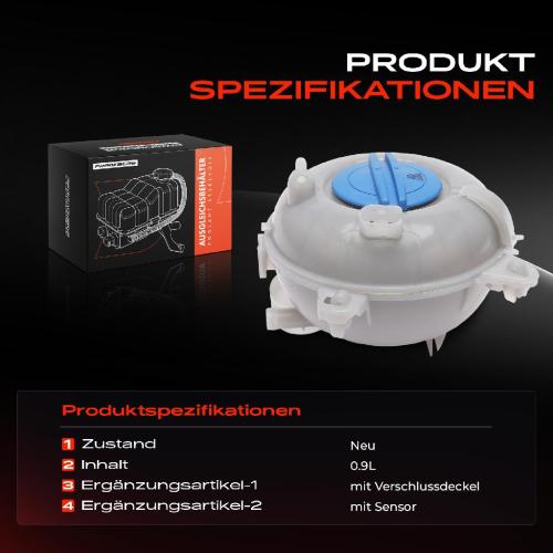 1x Ausgleichsbehälter Kühlmittelbehälter für VW Golf Audi A3 A6 Seat Leon Skoda Bild 1x Ausgleichsbehälter Kühlmittelbehälter für VW Golf Audi A3 A6 Seat Leon Skoda