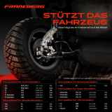 1x Achsschenkel Radaufhängung Hinterachse Rechts für VW Passat Audi Tiguan Skoda Seat