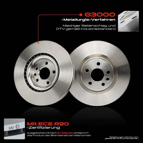 2x Bremsscheiben Vorderachse für Jaguar E-Pace Land Rover Discovery Sport Van Range Evoque Cabriolet Bild 2x Bremsscheiben Vorderachse für Jaguar E-Pace Land Rover Discovery Sport Van Range Evoque Cabriolet