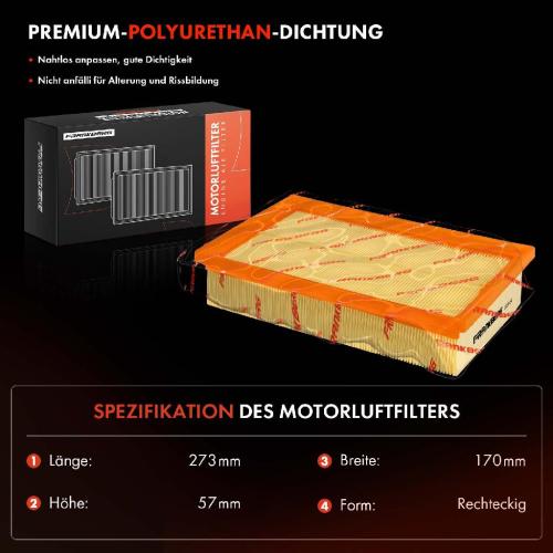 2x Luftfilter Filtereinsatz für Fiat Bravo II 198 Stilo Van Multi Wagon 192 Bild 2x Luftfilter Filtereinsatz für Fiat Bravo II 198 Stilo Van Multi Wagon 192