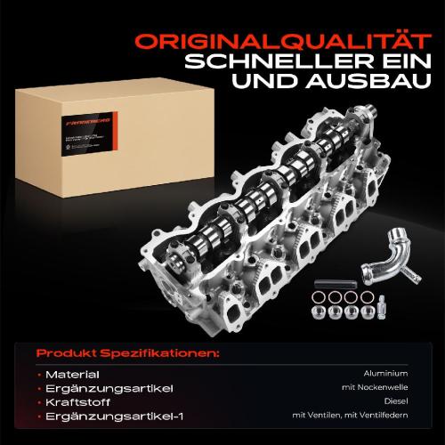 1x Zylinderkopf Komplett für Ford Ranger TU Mazda B-Serie UN MPV I 1999-2006 Bild 1x Zylinderkopf Komplett für Ford Ranger TU Mazda B-Serie UN MPV I 1999-2006