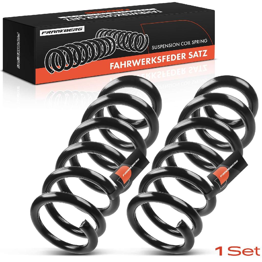 Frankberg 2x Fahrwerksfeder Vorderachse für VW Amarok 2HA 2HB S1B S6B S7A S7B S1B 2010-2022