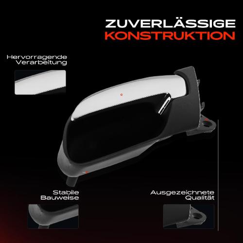 1x Türgriff Hinten Links innen für BMW 3er E46 3er Cabriolet 3er Compact 3er Touring 1.6L 1.9L 2.0L 1997-2007 Bild 1x Türgriff Hinten Links innen für BMW 3er E46 3er Cabriolet 3er Compact 3er Touring 1.6L 1.9L 2.0L 1997-2007