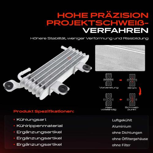 1x Ölkühler Motoröl für Hyundai Tucson JM 2.0L Bj ab 2004 Bild 1x Ölkühler Motoröl für Hyundai Tucson JM 2.0L Bj ab 2004