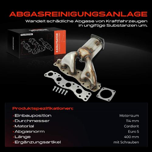 1x Katalysator für Subaru Justy III G3X Suzuki Ignis II Bild 1x Katalysator für Subaru Justy III G3X Suzuki Ignis II
