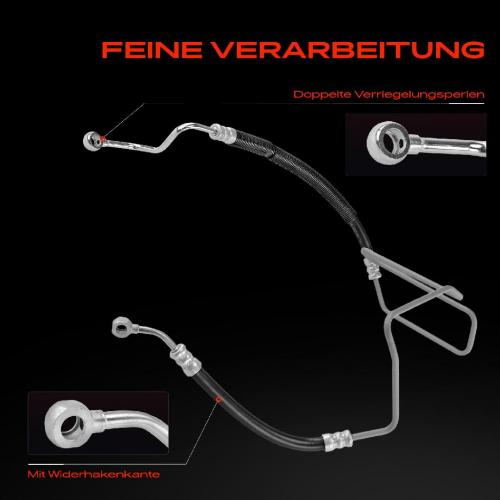 1x Servolenkung Schlauch für VW New Beetle 1C1 9C1 Cabriolet 1Y7 1.6L 1.8L 1.9L 2.0L Bild 1x Servolenkung Schlauch für VW New Beetle 1C1 9C1 Cabriolet 1Y7 1.6L 1.8L 1.9L 2.0L