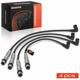 Frankberg 4x Zündleitungssatz Zündkabel für VW Golf Polo Beetle Skoda Rapid Seat Ibiza