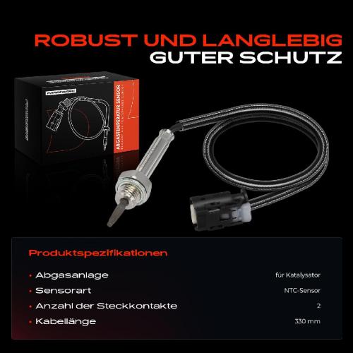 1x Abgastemperatursensor für BMW 5er G30 G31 7er G11 X3 G01 X5 G05 X6 X7 2.0L 3.0L Bild 1x Abgastemperatursensor für BMW 5er G30 G31 7er G11 X3 G01 X5 G05 X6 X7 2.0L 3.0L