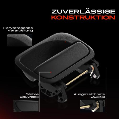 1x Türgriff Hinten Rechts außen für Opel Corsa B Kasten/Schrägheck Vectra Caravan CC 1993-2003 Bild 1x Türgriff Hinten Rechts außen für Opel Corsa B Kasten/Schrägheck Vectra Caravan CC 1993-2003
