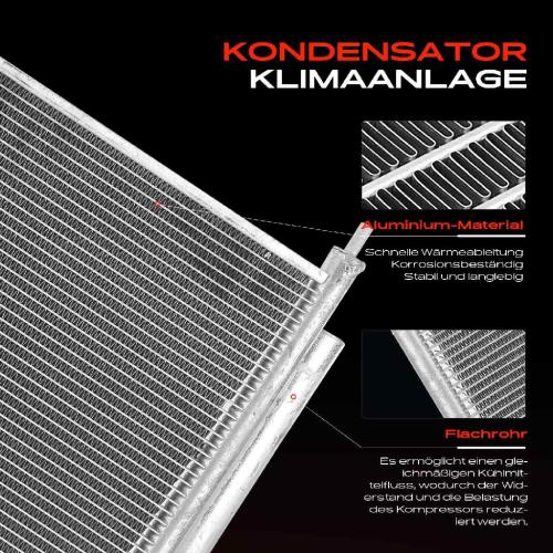 Frankberg 1x Kondensator Klimaanlage für Nissan NV200 Evalia Bus Kasten 1.6L Bj ab 2010 Bild Frankberg 1x Kondensator Klimaanlage für Nissan NV200 Evalia Bus Kasten 1.6L Bj ab 2010