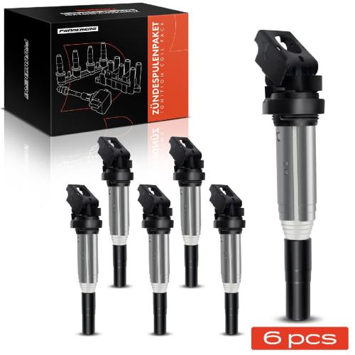 Frankberg 6x Zündmodul Zündspule für BMW E81 E87 F20 F21 E88 E82 F23 F22 F87 F34 E46 E90 F30 F80 E93 E92 E91 F31 Bild Frankberg 6x Zündmodul Zündspule für BMW E81 E87 F20 F21 E88 E82 F23 F22 F87 F34 E46 E90 F30 F80 E93 E92 E91 F31