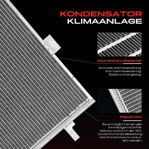 Frankberg 1x Kondensator Klimaanlage für Audi A6 Avant Allroad 4B 1.9L 2.5L Bild Frankberg 1x Kondensator Klimaanlage für Audi A6 Avant Allroad 4B 1.9L 2.5L