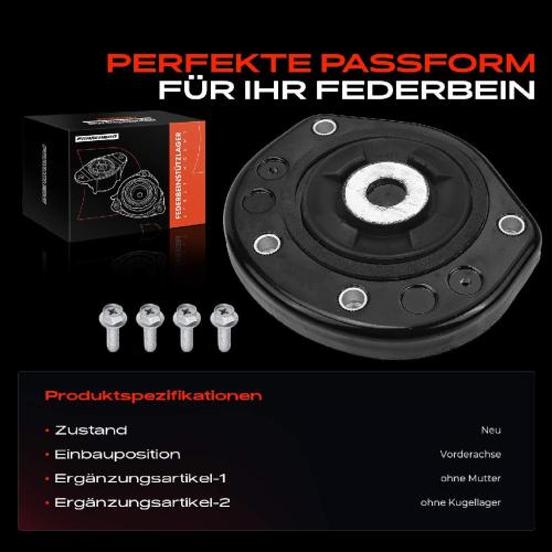 1x Domlager Federbeinstütz lager für VW Mercedes Sprinter 3-T 3,5-T 4,6-T 5-T Bild 1x Domlager Federbeinstütz lager für VW Mercedes Sprinter 3-T 3,5-T 4,6-T 5-T