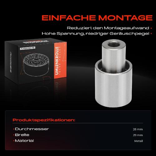 1x Umlenkrolle Führungsrolle für VW Golf Polo Skoda Octavia Audi A3 Seat Bild 1x Umlenkrolle Führungsrolle für VW Golf Polo Skoda Octavia Audi A3 Seat