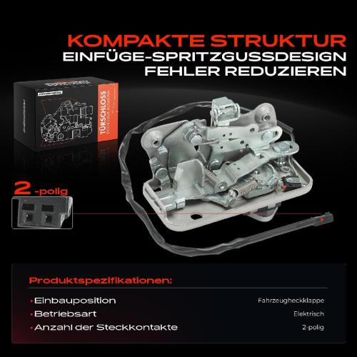 Frankberg 1x Türschloss Fahrzeugheckklappe für Mercedes-Benz G-Class W463 Bild Frankberg 1x Türschloss Fahrzeugheckklappe für Mercedes-Benz G-Class W463