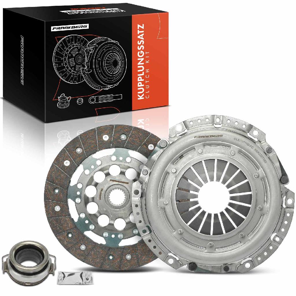 Frankberg 1x Kupplungssatz für Toyota Auris Kombi Avensis Stufenheck Corolla RAV 4 IV Van Verso 2.0L 2.2L 1.6L
