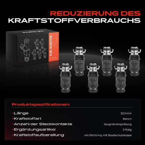 6x Einspritzventil Einspritzdüse für VW Golf III 1H1 Passat Ford Galaxy Bild 6x Einspritzventil Einspritzdüse für VW Golf III 1H1 Passat Ford Galaxy