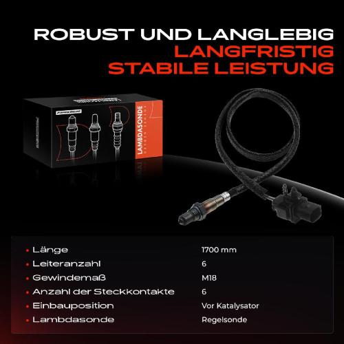 1x Lambdasonde Regelsonde Vor Katalysator für Audi A4 8E A6 4F Avant A8 4E R8 422 427 Bild 1x Lambdasonde Regelsonde Vor Katalysator für Audi A4 8E A6 4F Avant A8 4E R8 422 427